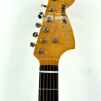 Fender Jagstang 2022 Black Imron Kurt Cobain Jaguar mustang image 7