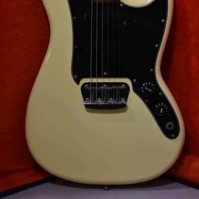1978 Fender Musicmaster Olympic White w/OHSC image 2