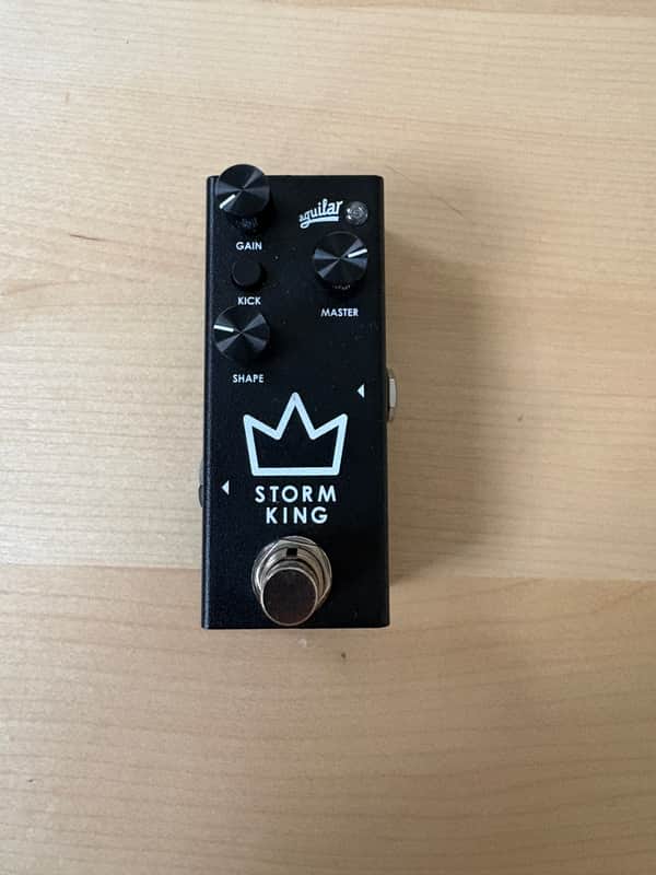 Aguilar Storm King Bass Distortion / Fuzz 2022 - Present - Black
