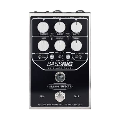 Origin Effects BassRIG '64 Black Panel image 1