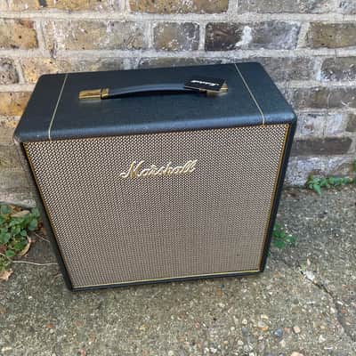 Vintage style Marshall 1x12 basketweave speaker cab and cover fitted w 1979 Celestion G12 100 new image 1