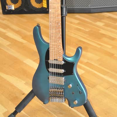 IBANEZ Q547 BMM Blue Chameleon Metallic Matte / Quest Series / 7-String Headless Electric Guitar / Q547-BMM / I221115788 image 2