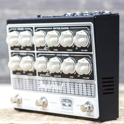 Tone King Imperial Preamp Two Channel High-Voltage Tri-Tube Preamp Effect Pedal image 2