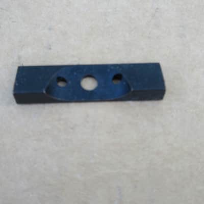 Vintage 1980s Black Locking Guitar Nut Base 80s image 3