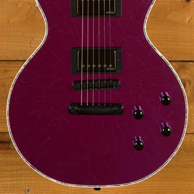 Jackson Marty Friedman Signature Pro Series MF-1 - Ebony - Purple Mirror image 9