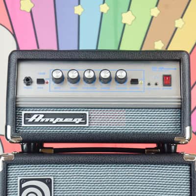 Used Ampeg Micro-VR Mini Stack Bass Amp, CLEAN image 2