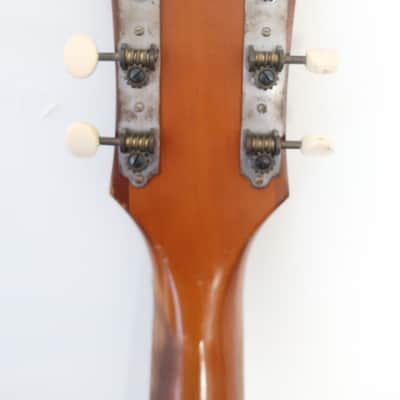 Vintage 1960s Harmony H162 Concert 5105 H165 All Mahogany Guitar Low Action Playable Beautiful Binding Nice Patina Very Clean image 10