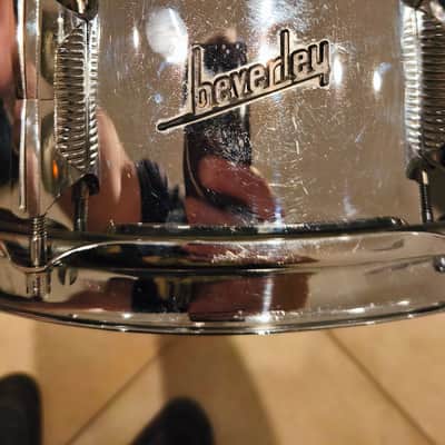 Beverley COA Snare 14" x 5,5" 1964 - Chrome image 7