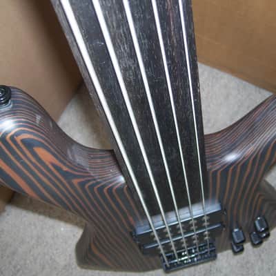 Bass guitar, Fretless, 5 string, active pickups. New image 3