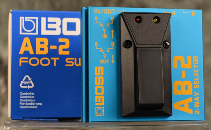 Boss AB-2 2-Way Selector Pedal w/ FREE Same Day Shipping image 1