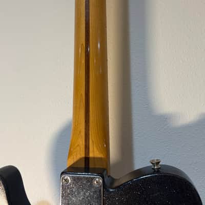 5.88 lbs Fender Brad Paisley Road Worn Telecaster w/ Lollar Imperial Low-Wind Humbucker Upgraded Modifed SH 2025 - Present Black Sparkle Nitro image 24