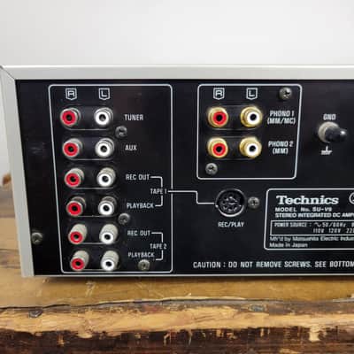 Technics SU-V9 Stereo Integrated DC Amplifier With Original Box