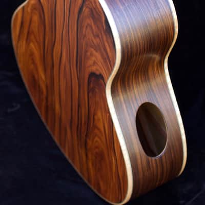 Soderlund Kestrel medium body acoustic in Pau Ferro and Sitka 2022 Hand rubbed oil finish image 8