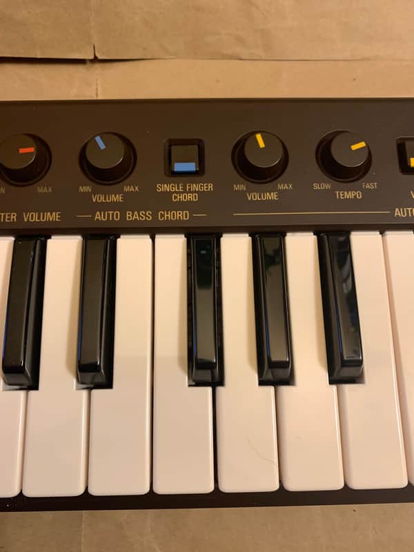 Yamaha PortaSound PS-2 1980s Chocolate Brown MINT with original