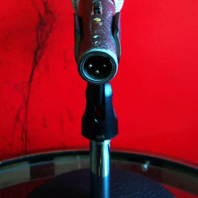 Vintage 1970's Shure PE50SP SUPER PRO dynamic cardioid microphone High Z w mic clip SM58 # 4 image 8
