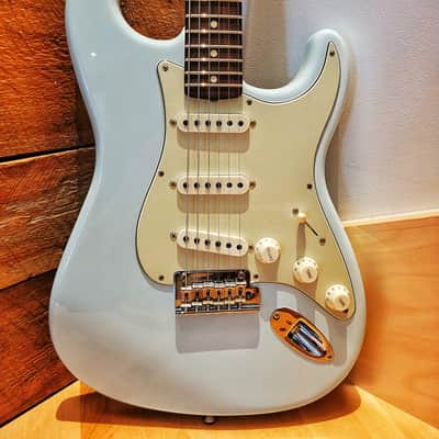 Fender Research and Development one off red cedar 60s vintage stratocaster chris fleming sonic blue image 1
