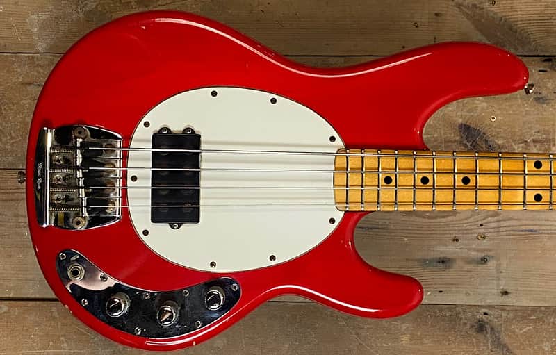 Pre-Ernie Ball Music Man StingRay 1982 - Red image 1