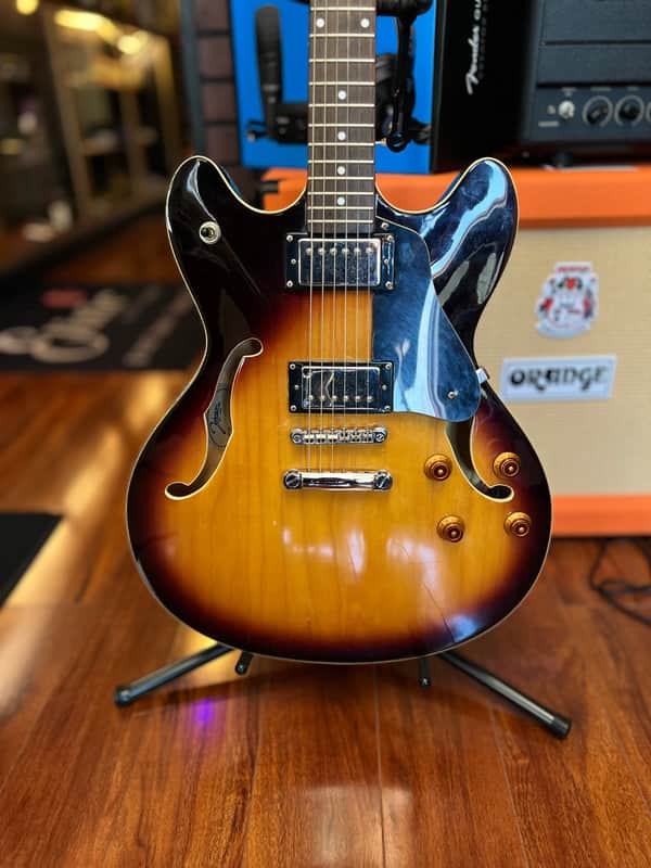 Johnson JS-500 ES335 style Tobacco Sunburst image 1
