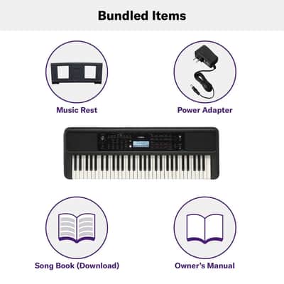 Yamaha PSR-E383 61-Key Standard Portable Keyboard image 13