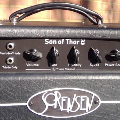 Marshall style 18 watt Son of Thor combo amp pentode preamp image 7
