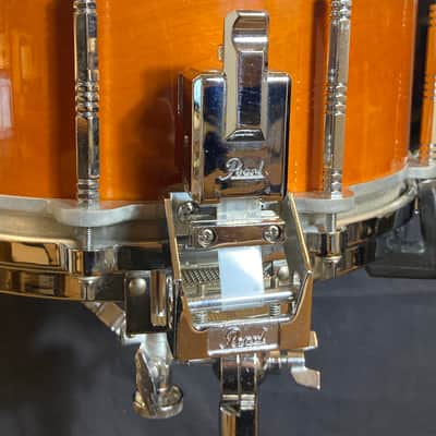 Steve Ferrone's Tom Petty and The Heartbreakers, 1990s Pearl - 6.5x14" CL-8114D Free Floating Maple Snare, Signed! image 10