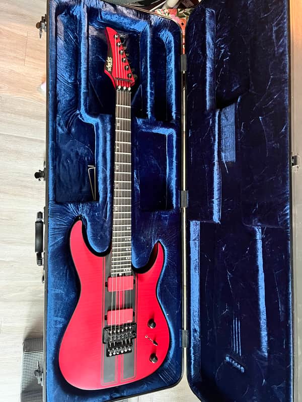 Schecter Banshee GT FR 2020 - Present - Satin Trans Red W/Case image 1