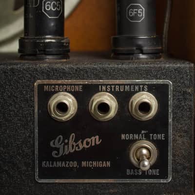 Gibson  EH-150 Tube Amplifier,  c. 1940, ser. #6138. image 14