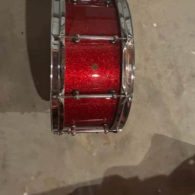 ddrum Dios Maple 6.5x14" Snare Drum 2019 - Present - Cherry Sparkle image 1