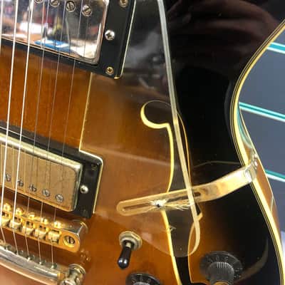 Aria Pro II TA-61 Sunburst Hollow Body Electric Guitar image 6