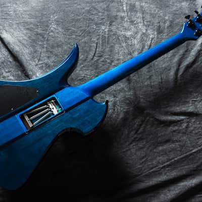 B.C. Rich Mockingbird ST 2013 - Trans Blue - VERY GOOD condition image 12