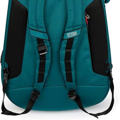 Gator Acoustic Guitar Gig Bag Semi-Rigid Padded Case for Dreadnaught, Blue image 4