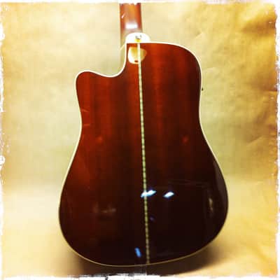 Epiphone Masterbilt DR-500MCE VS Sunburst image 6