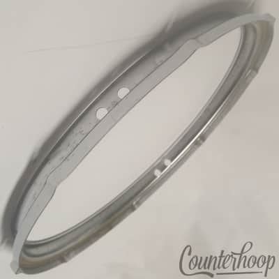*Sonor 14" Snare Drum Resonant Rim/Hoop 8-Lug Chrome Teardrop Stick-Saver 60s* image 2