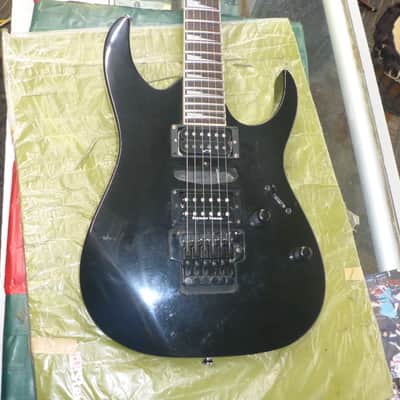 Ibanez RG Series RG270DX* Great Beginner Shredder Guitar : Leveled ,Crowned & Dressed Frets 1998 - Black image 4