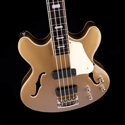 Pre-Owned Schecter Corsair Bass Metallic Gold image 3