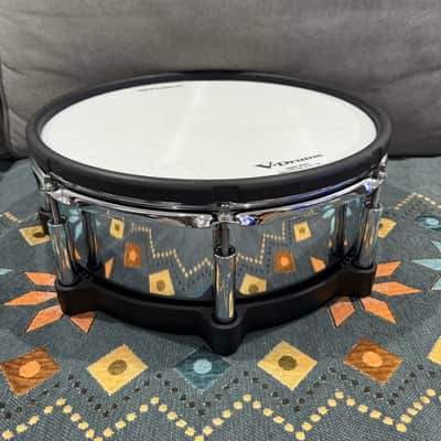 Roland PD-140DS V-Pad 14" Mesh Snare Drum Pad 2010s - Chrome/Black image 4