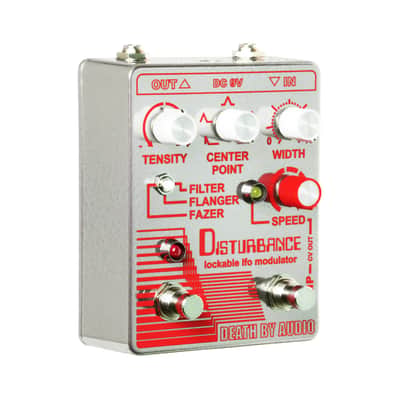 Death by Audio Disturbance Freaky Freezable Filter Flanger Fazer Pedal image 2