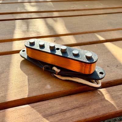 Proper Pickups "Proper Signatures" Handwound Stratocaster Pickup Set w/ Treble Bleed & PIO Capacitor—Aged White image 5