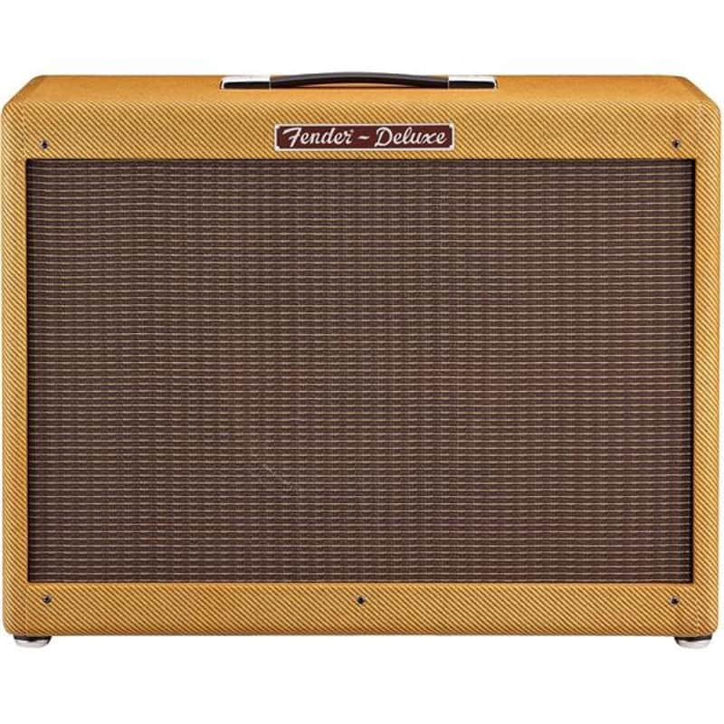 Fender Hot Rod Deluxe 112 Enclosure 80-Watt 1x12" Guitar Speaker Cabinet 2008 - Present - Lacquered Tweed image 1