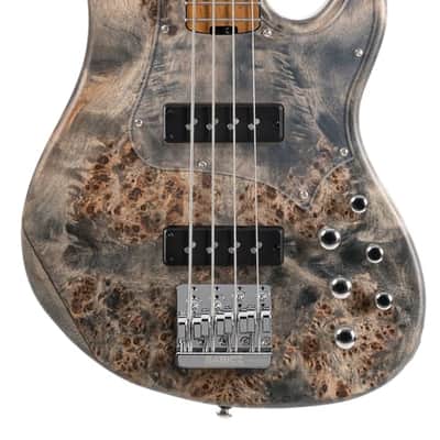 Cort GB-Modern 4 Open Pore Charcoal Gray w/Case, Authorized Dealer, Demo Video! image 9