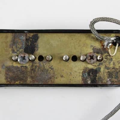 1977 Vintage Gibson Les Paul P-90 Soapbar Bridge Pickup SG Special Junior Goldtop 8.15K 1970s USA image 4
