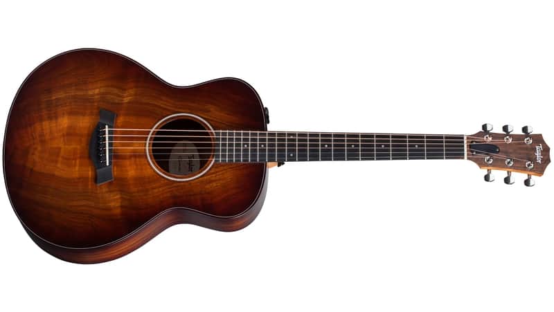 Taylor GS Mini-e Koa Plus Acoustic-Electric Guitar, Shaded Edgeburst w/ Taylor Case image 1