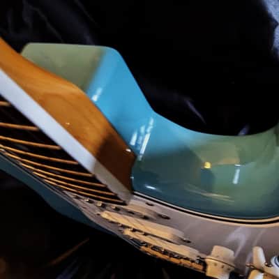 2018 Fender Eric Johnson Stratocaster with Rosewood Fretboard - Tropical Turquoise image 10