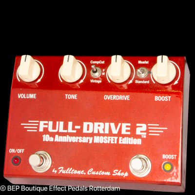 Fulltone Full-Drive 2 10th Anniversary MOSFET 2000s s/n 02623 made in the USA image 5