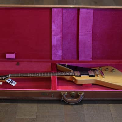 Minty! 2023 Gibson Custom Shop 1958 Explorer Korina + COA OHSC image 22