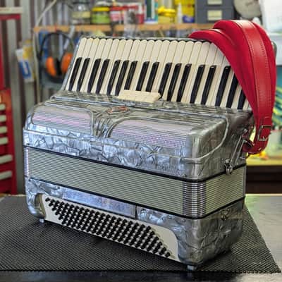 Busilacchio Piano Accordion, 41 key/120-bass, LMM, Serviced & in tune. image 1