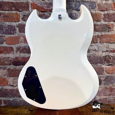 Tokai Double Horn Junior Electric Guitar w/ GB & "Kitchen Sink" UPGRADES (2021 - White) image 9