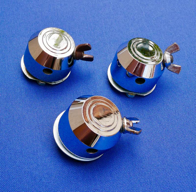 Hayman Vibrasonic Floortom Brackets Set of 3 EXC image 1