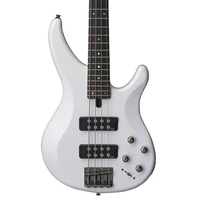 Yamaha TRBX304 4-String Bass Guitar White (VAT) image 1