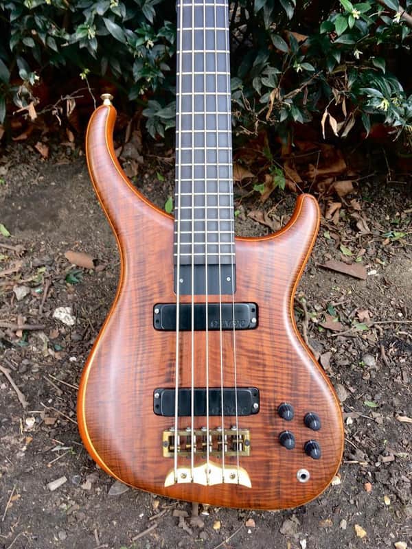 Alembic Orion V 5 String Bass 2000s - Natural image 1